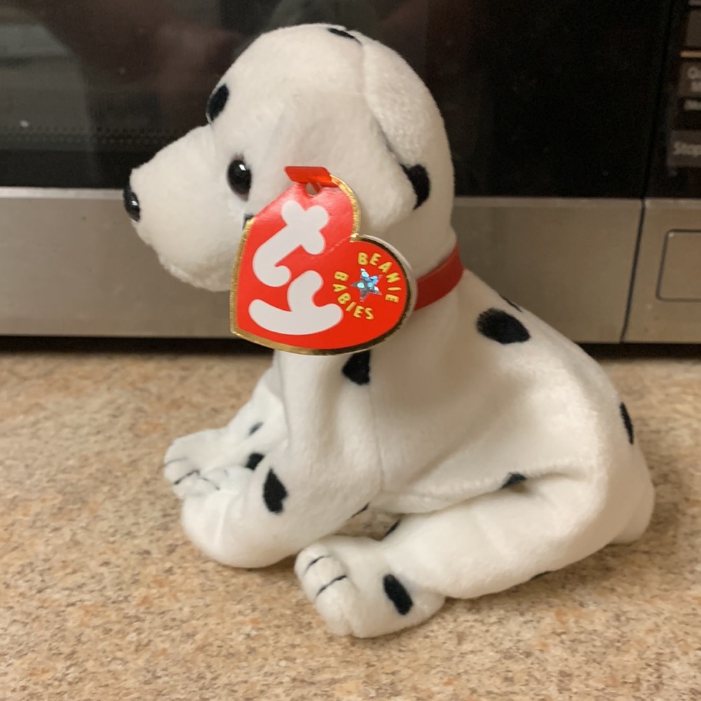 TY Dalmatian Dog Beanie Baby - Picture 2 of 6